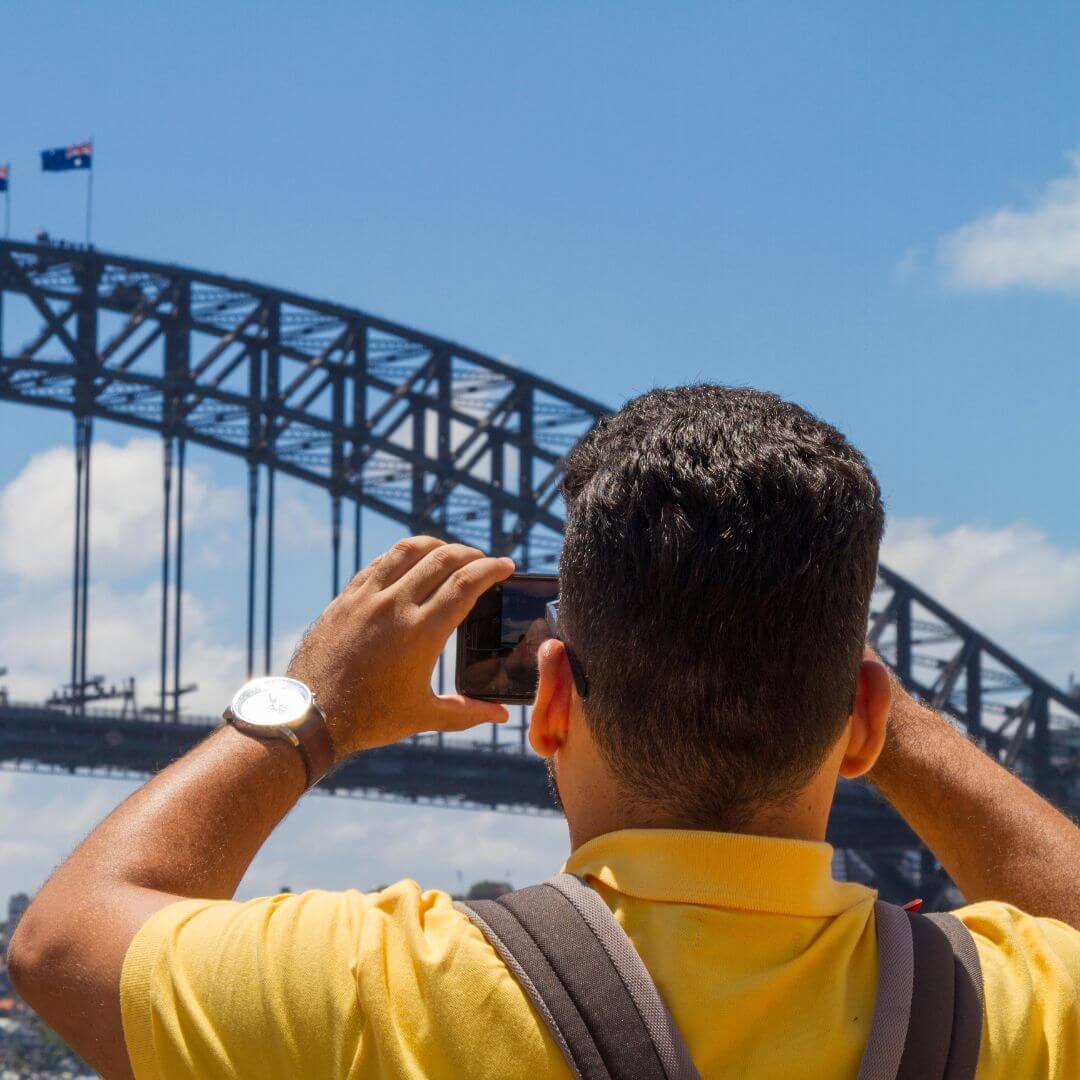 Visitors to Sydney